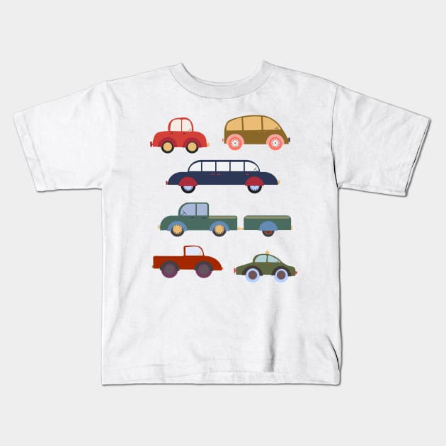 A day in the city Kids T-Shirt by FrancesPoff